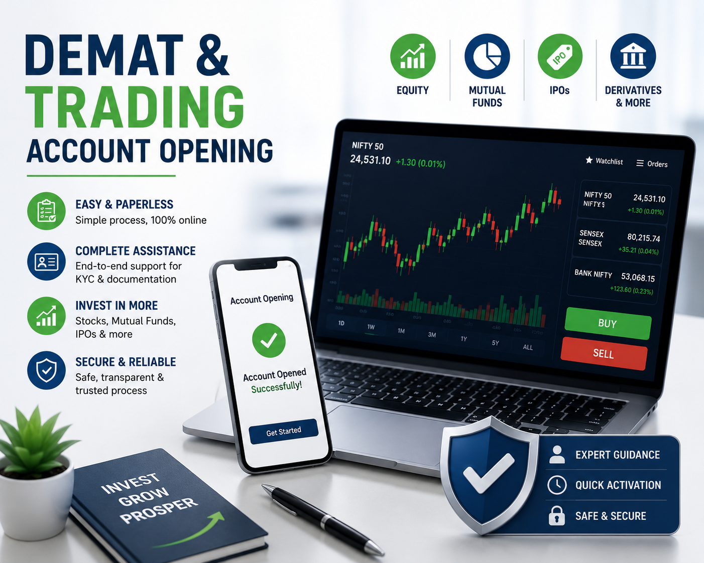 DEMAT & Trading Account Opening